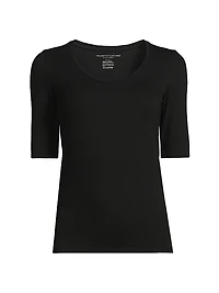 Soft Touch Scoopneck Top
