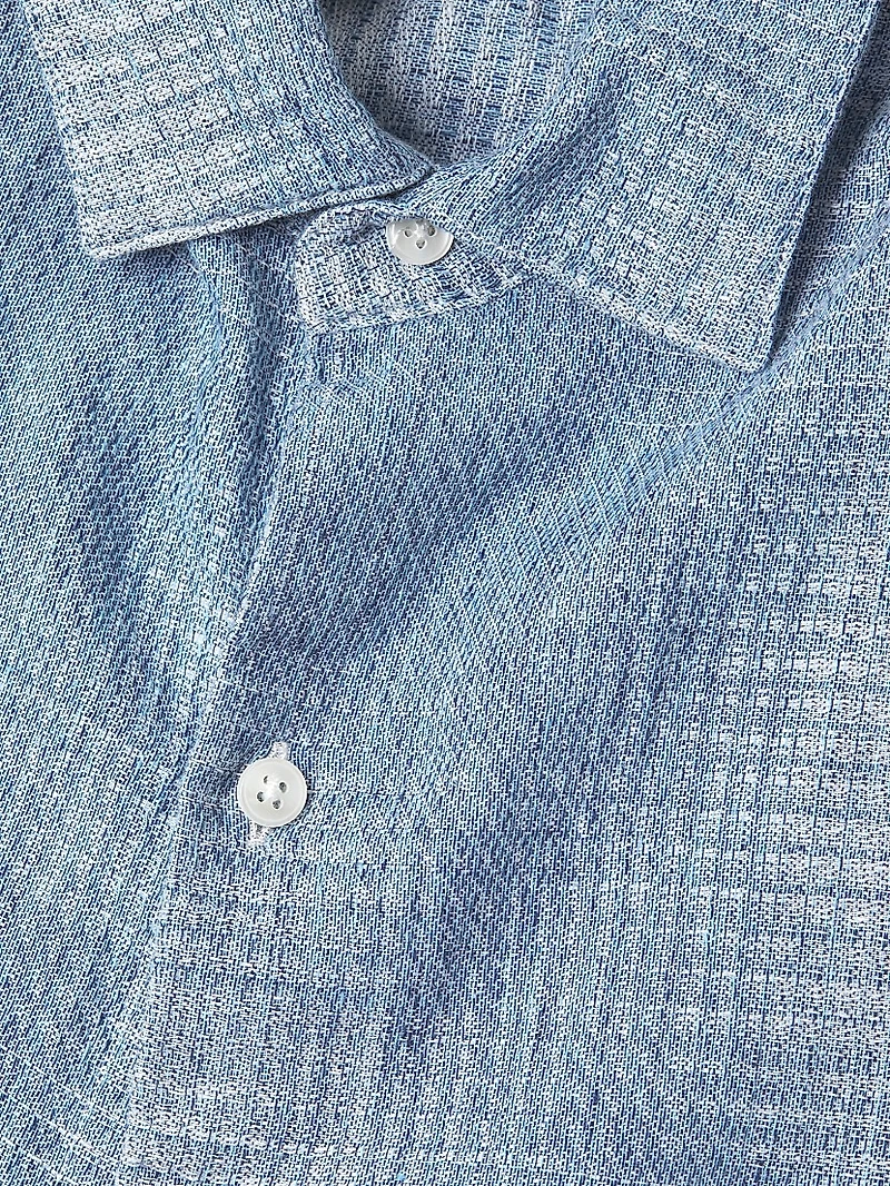 Ferris Woven Cotton-Linen Shirt