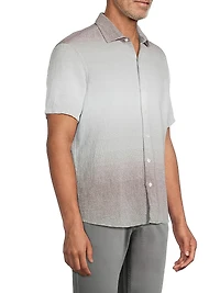 Tiffin Cotton Button-Front Shirt