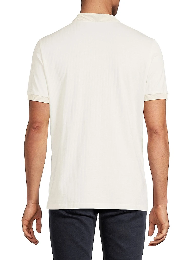 Whistler Covered-Zip Polo Shirt