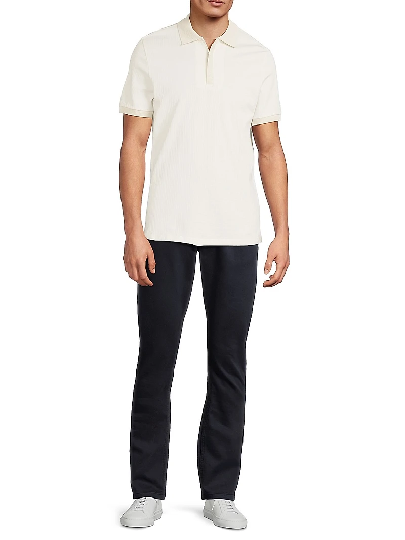 Whistler Covered-Zip Polo Shirt