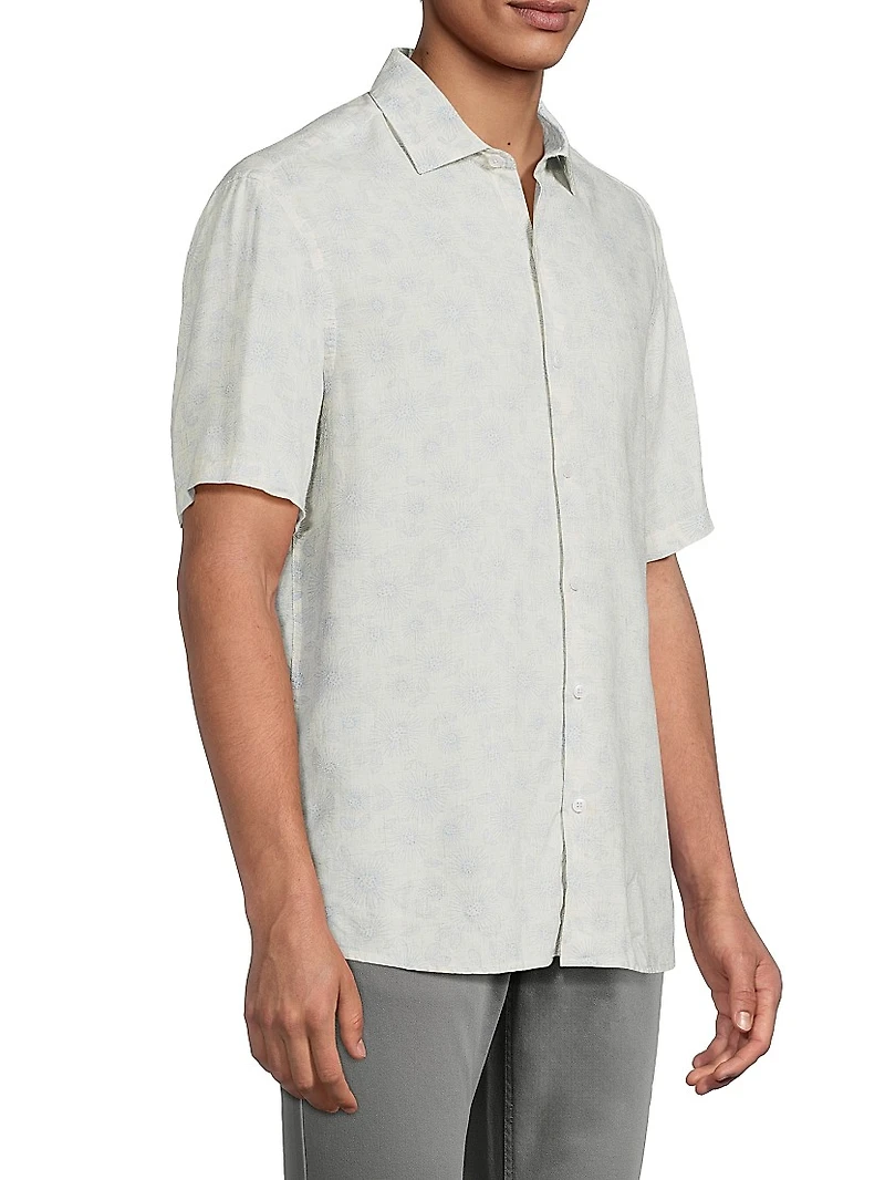 Merrick Woven Button-Front Shirt