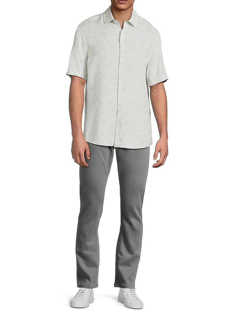 Merrick Woven Button-Front Shirt