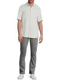Merrick Woven Button-Front Shirt