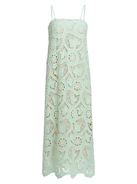 Carrie Crocheted Sheath Midi-Dress