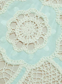 Carrie Crocheted Sheath Midi-Dress