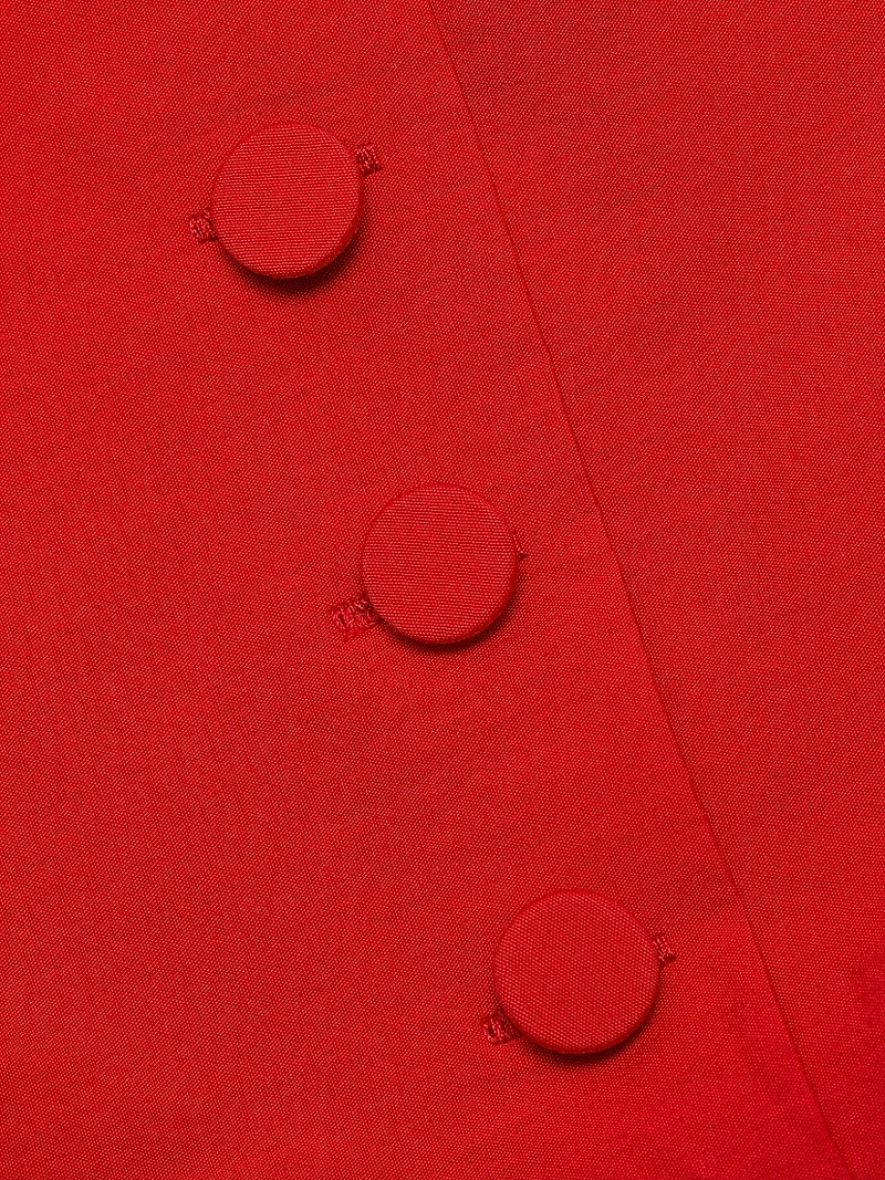 Taryn Bubble-Hem Maxi Dress