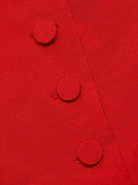 Taryn Bubble-Hem Maxi Dress