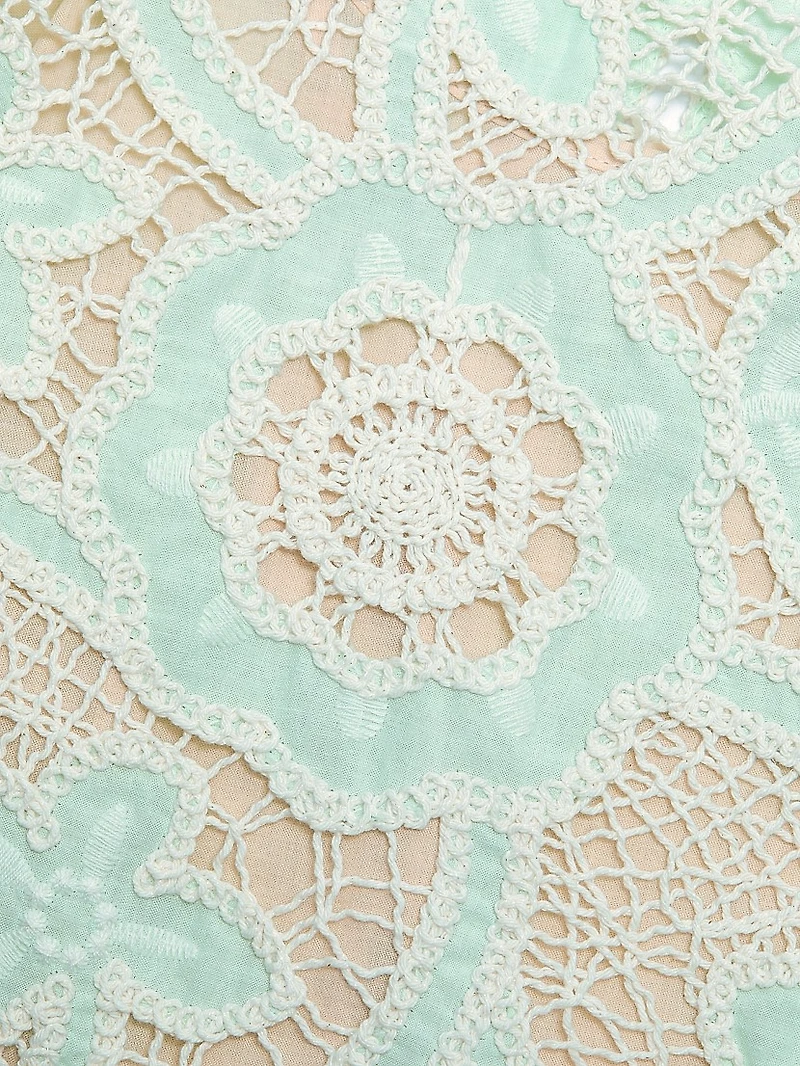 Pippa Crocheted Cotton Top