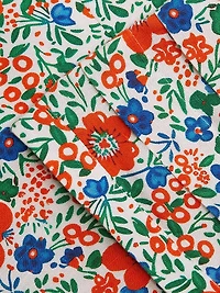 Casey Linen-Blend Floral Midi-Dress