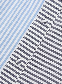 Sarah Striped Midi Shirtdress