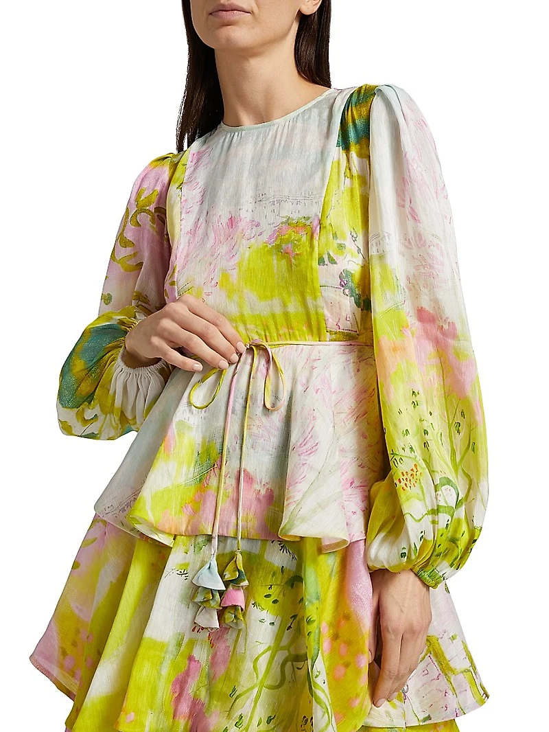 Chelsea Tiered Floral Maxi Dress