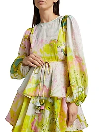 Chelsea Tiered Floral Maxi Dress