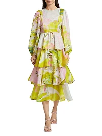 Chelsea Tiered Floral Maxi Dress