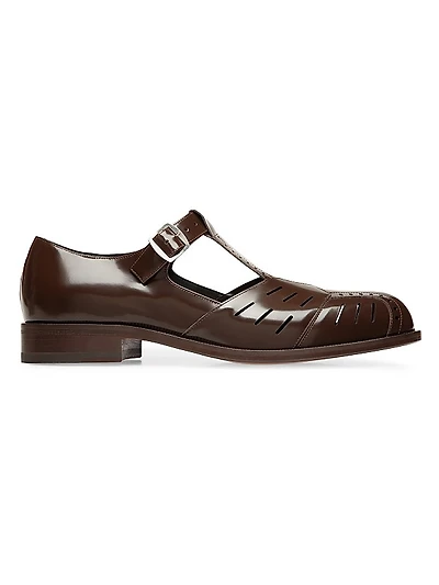 Spiegel Leather Fisherman Sandals