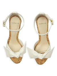 Maxi Clarita Flare 120MM Leather Platform Sandals