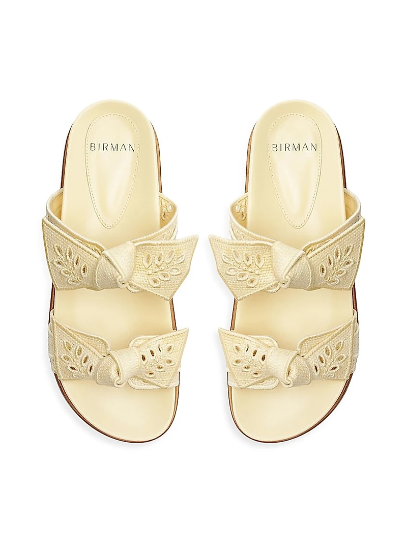 Maxi Clarita Embroidered Sandals