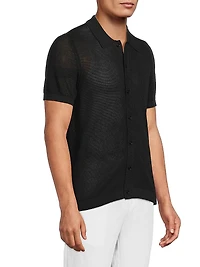 Crochet Cotton Shirt