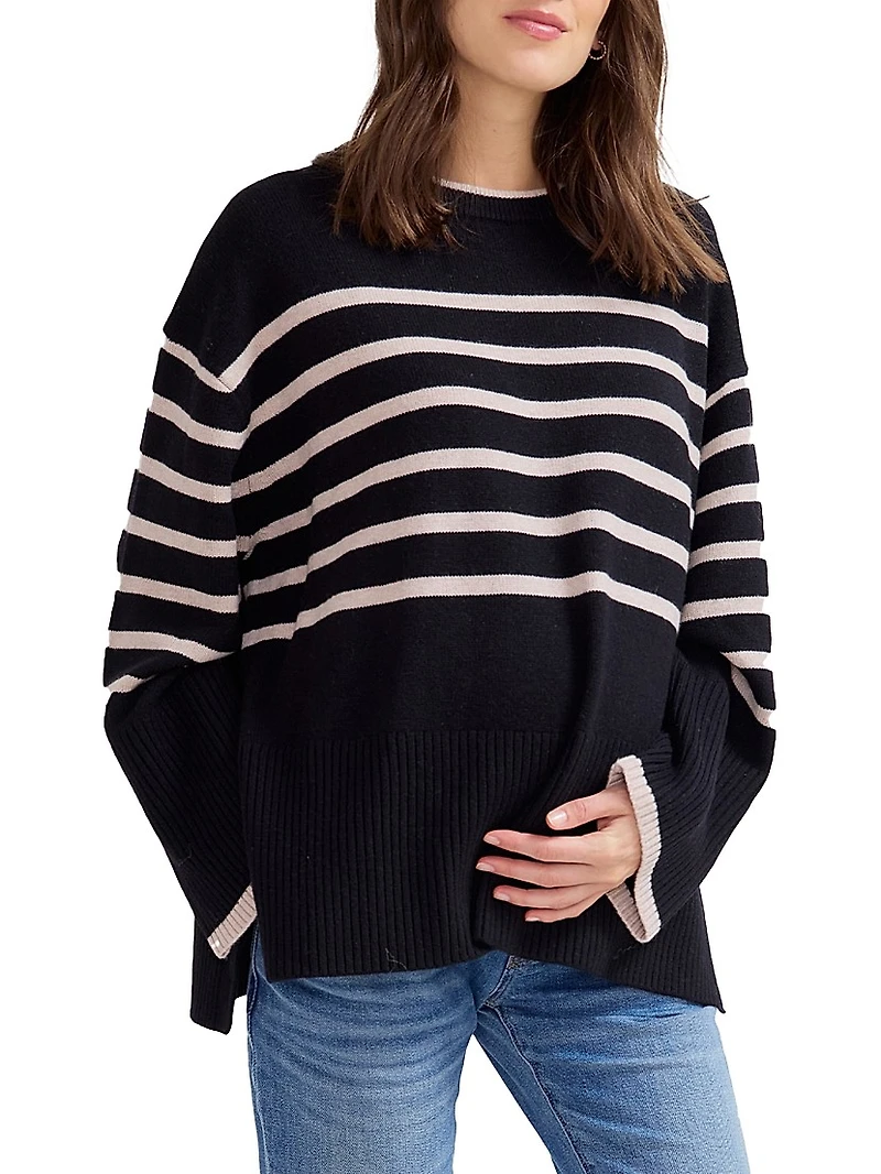 The Carly Knit Maternity Pullover Sweater
