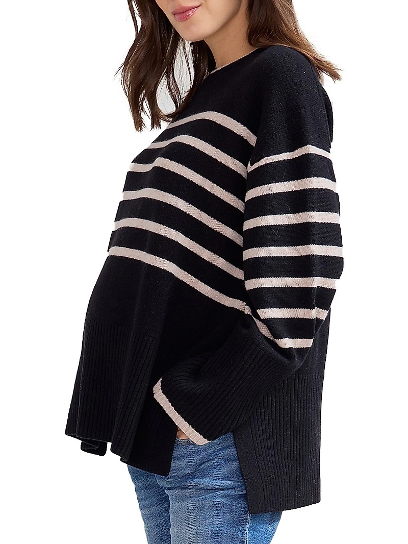 The Carly Knit Maternity Pullover Sweater