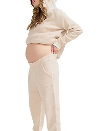 The Cozy Waffle Maternity Joggers
