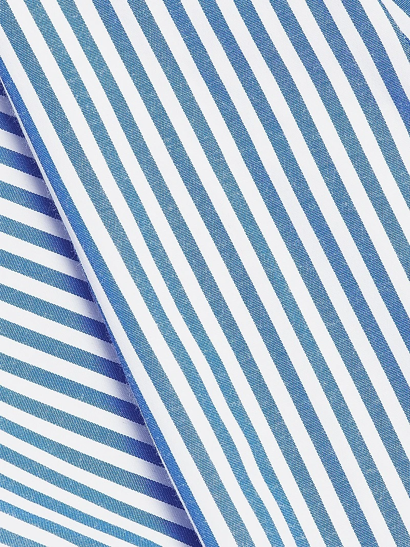 High Garden Striped Cotton Sleeveless Maxi Dress