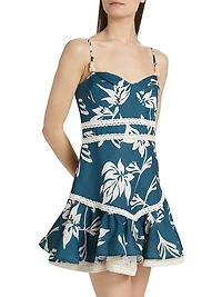 Artichoke A-Line Minidress