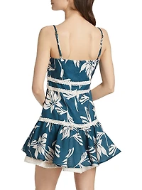 Artichoke A-Line Minidress