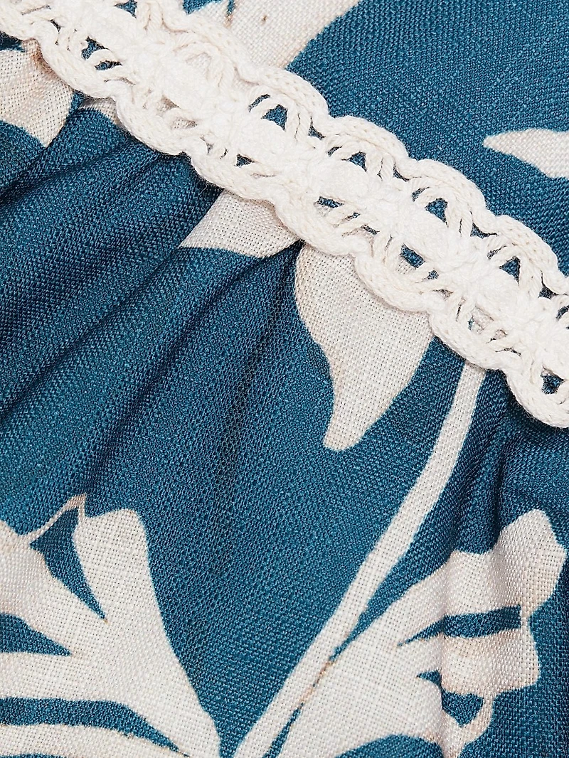 Artichoke A-Line Minidress