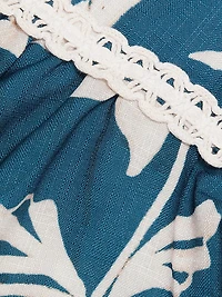 Artichoke A-Line Minidress