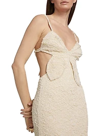 Papillon Jacquard Butterfly Maxi Dress