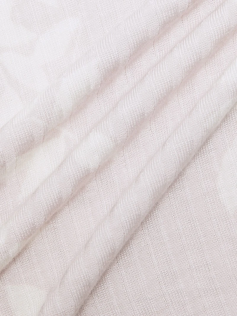 Aria Floral Rib-Knit Jersey Short Pajamas