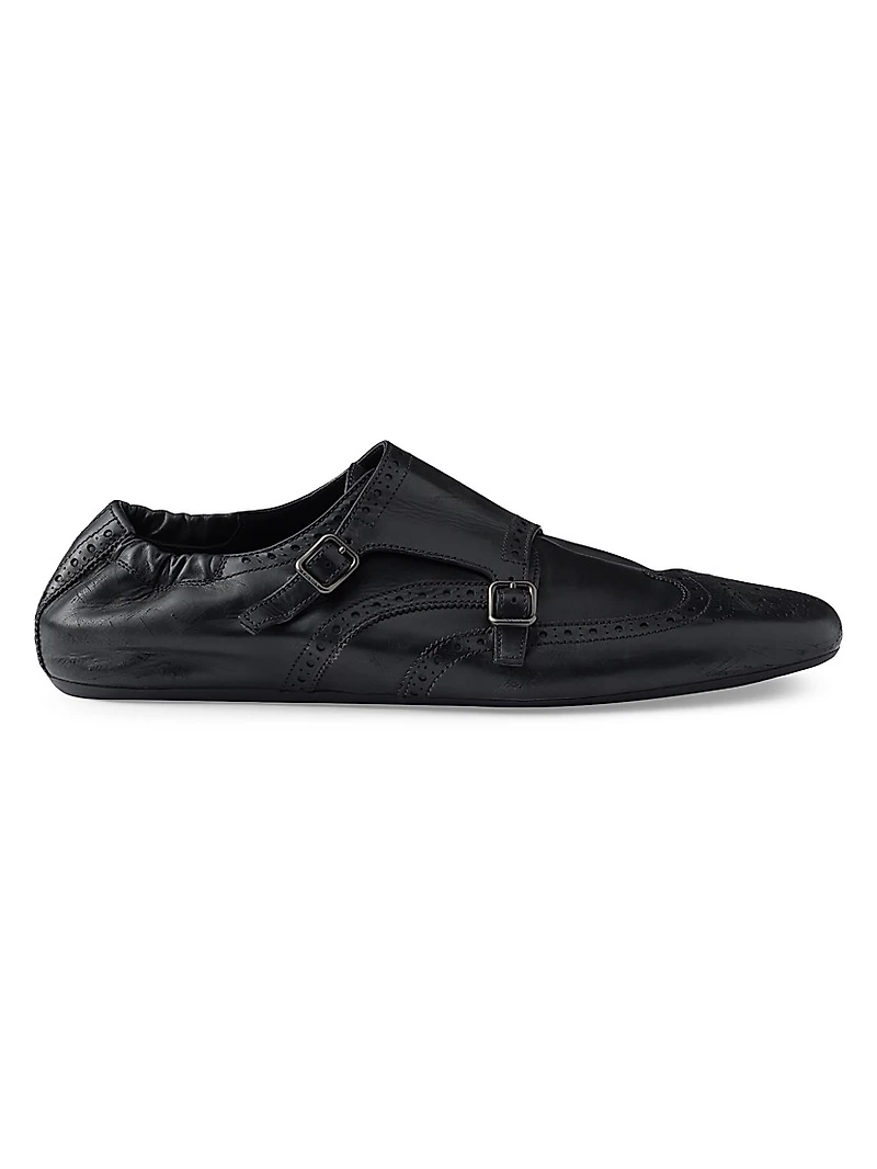 Double Monk Strap Shoes