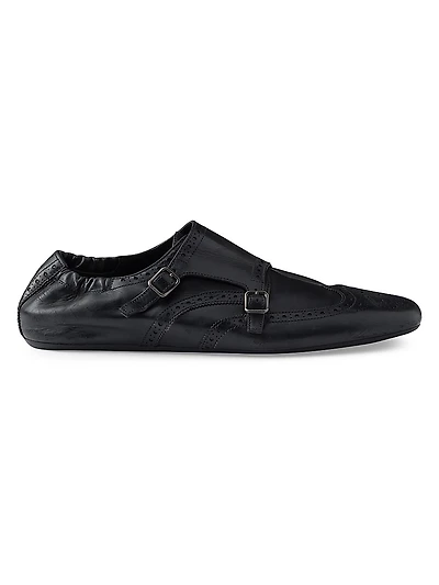 Double Monk Strap Shoes