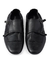 Double Monk Strap Shoes