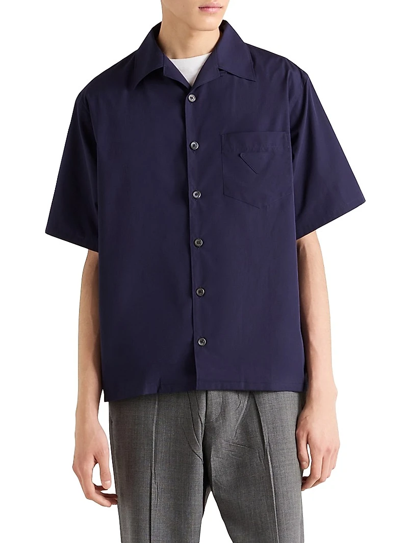 Cotton Bowling Shirt