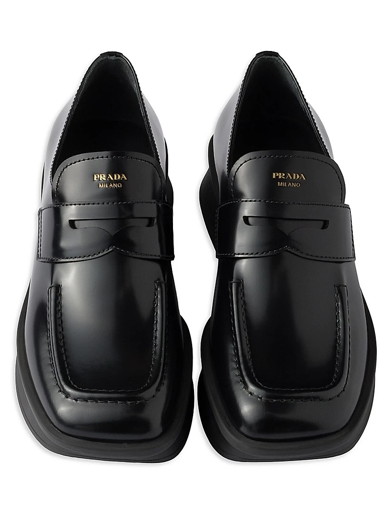 Women's Equal Brushed Leather Loafers