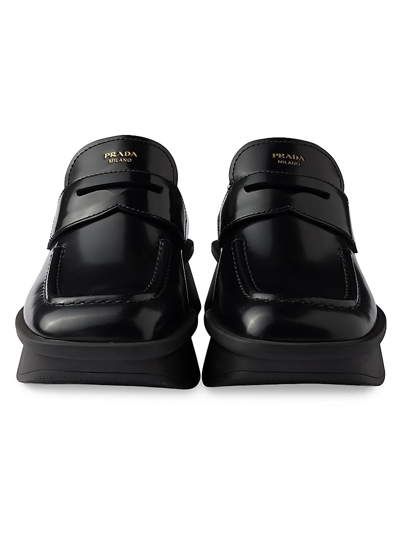 Women's Equal Brushed Leather Loafers