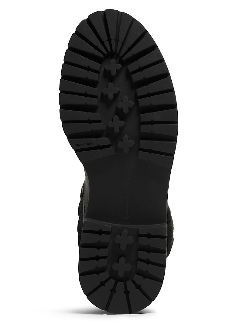 Tenney Foldover Leather Booties