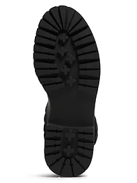 Tenney Foldover Leather Booties