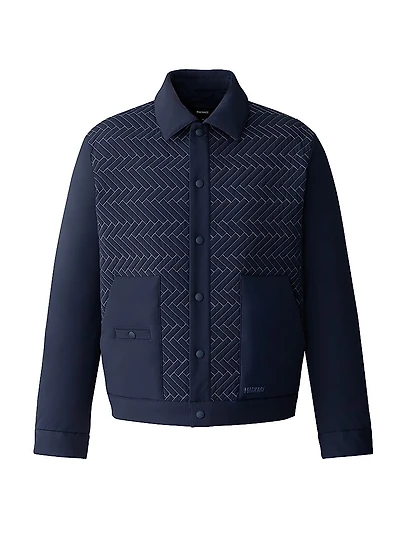 Maxwell Quilted Down Shirt Jacket