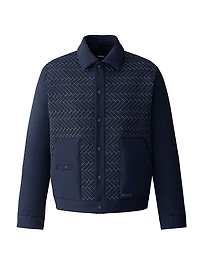 Maxwell Quilted Down Shirt Jacket