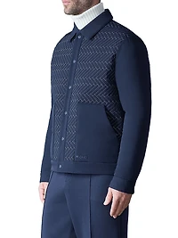 Maxwell Quilted Down Shirt Jacket