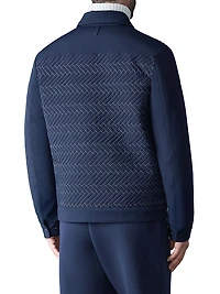 Maxwell Quilted Down Shirt Jacket