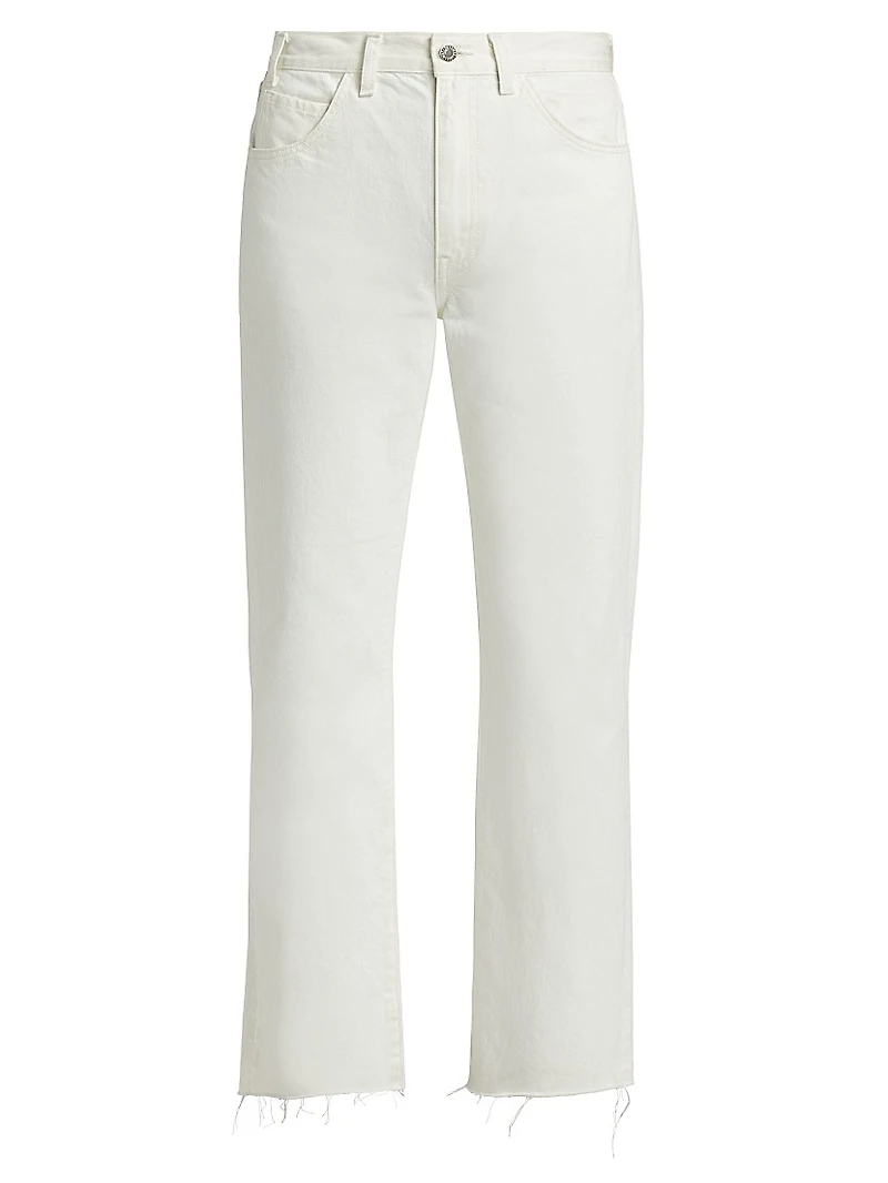 Calla Raw-Edge Ankle Jeans