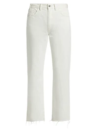 Calla Raw-Edge Ankle Jeans