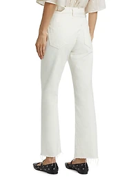 Calla Raw-Edge Ankle Jeans