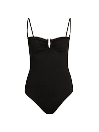 Semi-Sweetheart One-Piece Swimsuit