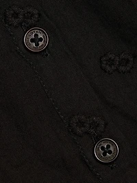 Normandy Embroidered Cotton Blouse