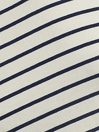 Lana Striped Cotton Crewneck T-Shirt